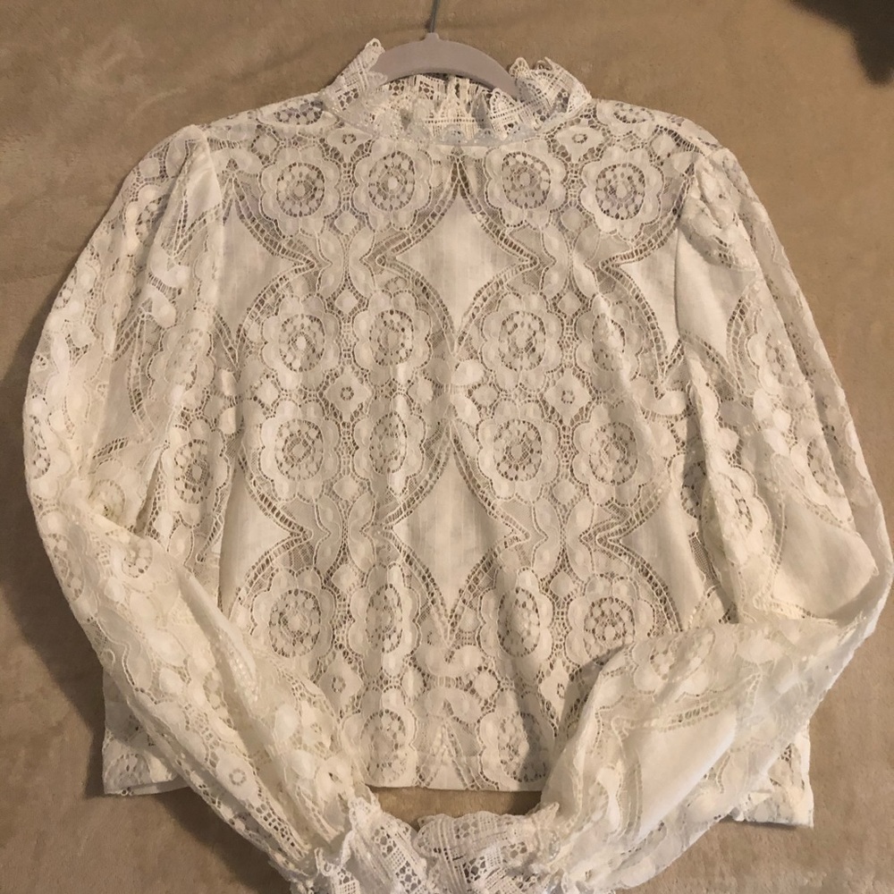 Zara Lace Top